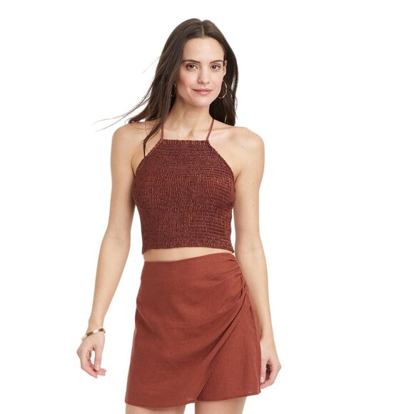 a new day Tops - NWT A New Day Womens Apron Tank Top 89948001 Brown XL